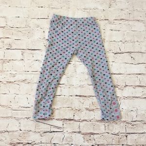 💫Grey polka dot Sugah and Honey leggings Size- 4T
